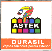 ASTEK DURASIL VOPSEA SILICONICĂ PENTRU EXTERIOR