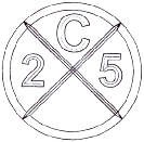 C 25