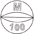 M 100