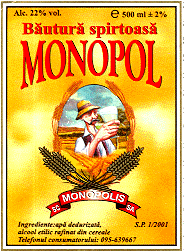 MONOPOL BĂUTURĂ SPIRTOASĂ