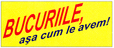 BUCURIILE AŞA CUM LE AVEM !