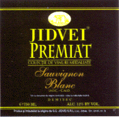 JIDVEI PREMIAT COLECŢIE DE VINURI MEDALIATE SAUVIGNON BLANC DEMISEC
