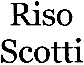 RISO SCOTTI