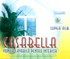 CASABELLA SUPER ALB VOPSEA LAVABILĂ PENTRU INTERIOR