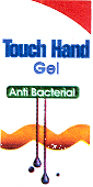 TOUCH HAND GEL ANTI BACTERIAL