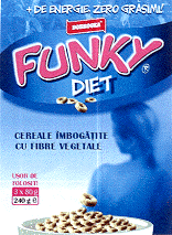 + DE ENERGIE ZERO GRASIMI DOBROGEA FUNKY DIET CEREALE IMBOGATITE CU FIBRE VEGETALE USOR DE FOLOSIT
