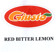 GIUSTO RED BITTER LEMON