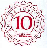 10 ANI DE IDEI BUNE INTERBREW ROMANIA