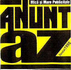ANUNT AZ MICA SI MARE PUBLICITATE