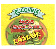 BUCOVINA SOS PENTRU SALATE CU AROMĂ DE LĂMÂIE