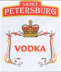 SANKT PETERSBURG VODKA