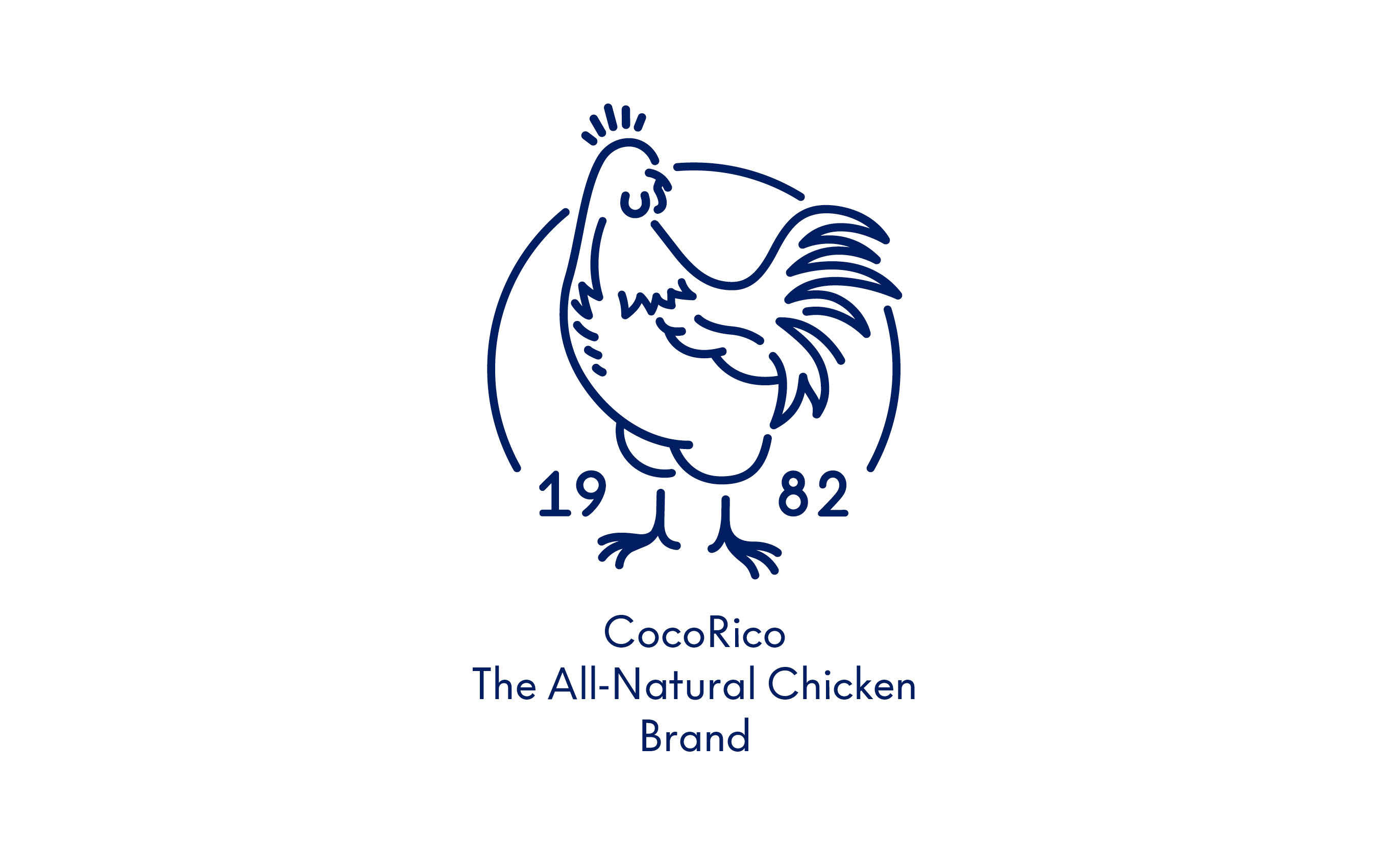 1982 CocoRico The All - Natural Chicken Brand