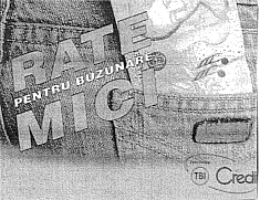 RATE PENTRU BUZUNARE MICI