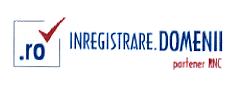 INREGISTRARE. DOMENII. RO PARTENER RNC