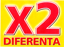 X 2 DIFERENTA