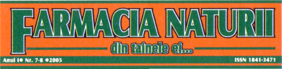 FARMACIA NATURII DIN TAINELE EI....