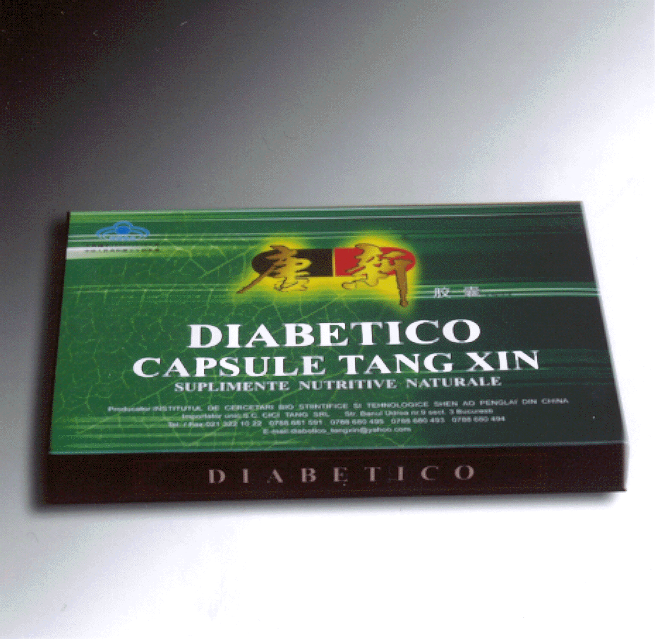 DIABETICO CAPSULE TANG XIN SUPLIMENTE NUTRITIVE NATURALE