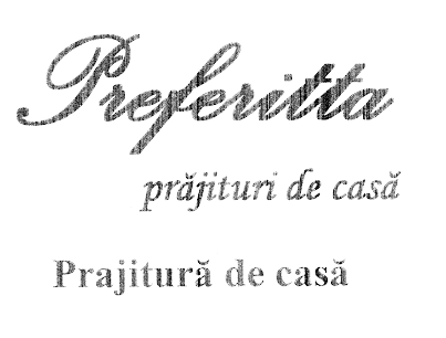 PREFERITTA PRĂJITURI DE CASĂ PRAJITURĂ DE CASĂ