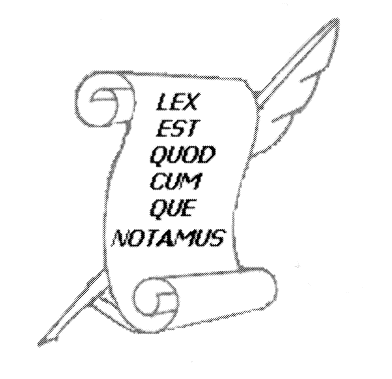 LEX EST QUOD CUM QUE NOTAMUS