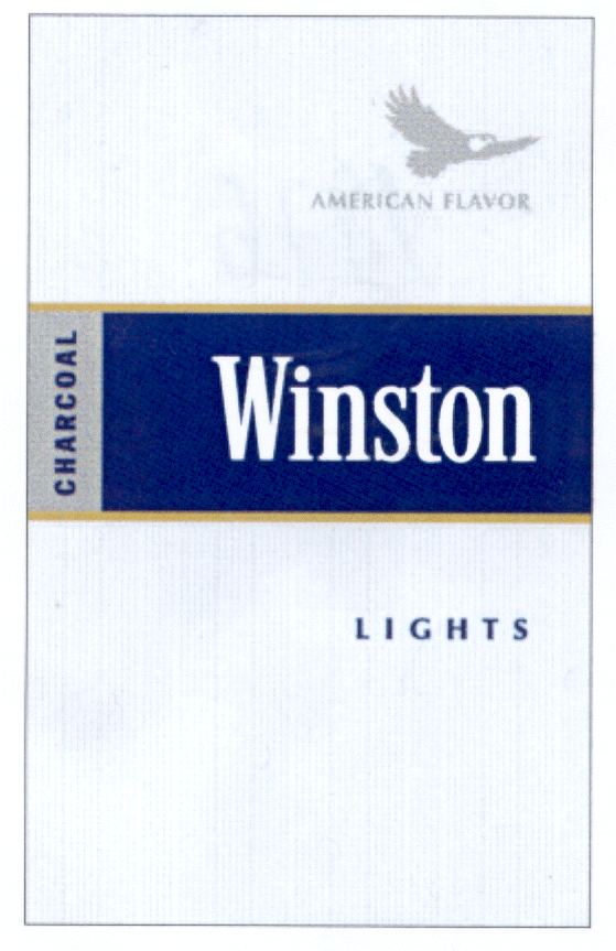 WINSTON CHARCOAL AMERICAN FLAVOR LIGHTS