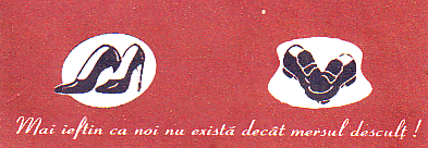 MAI IEFTIN CA NOI NU EXISTĂ DECÂT MERSUL DESCULŢ !