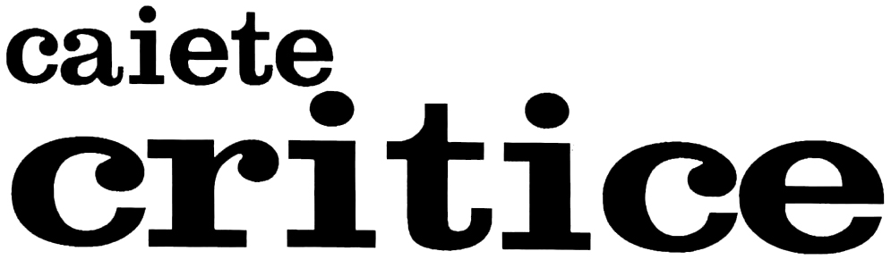 Caiete critice