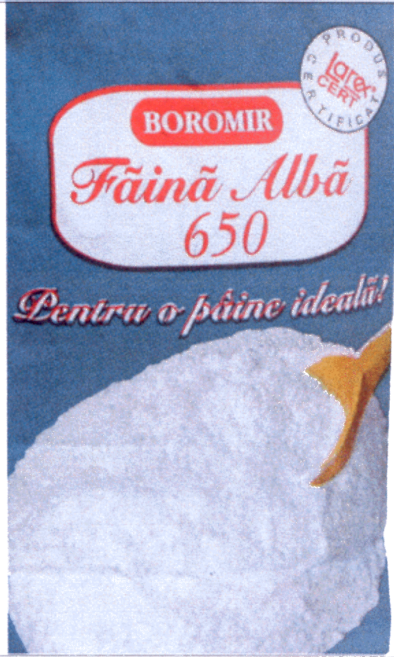 BOROMIR FAINA ALB 650 PENTRU O PAINE IDEALA!