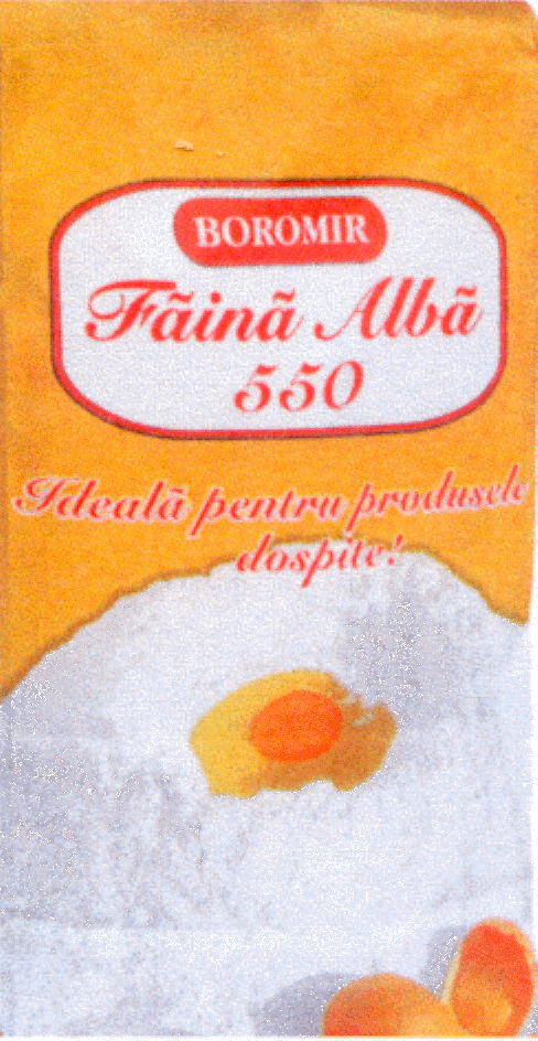 BOROMIR FAINA 550 IDEALA PENTRU PRODUSELE DOSPITE!