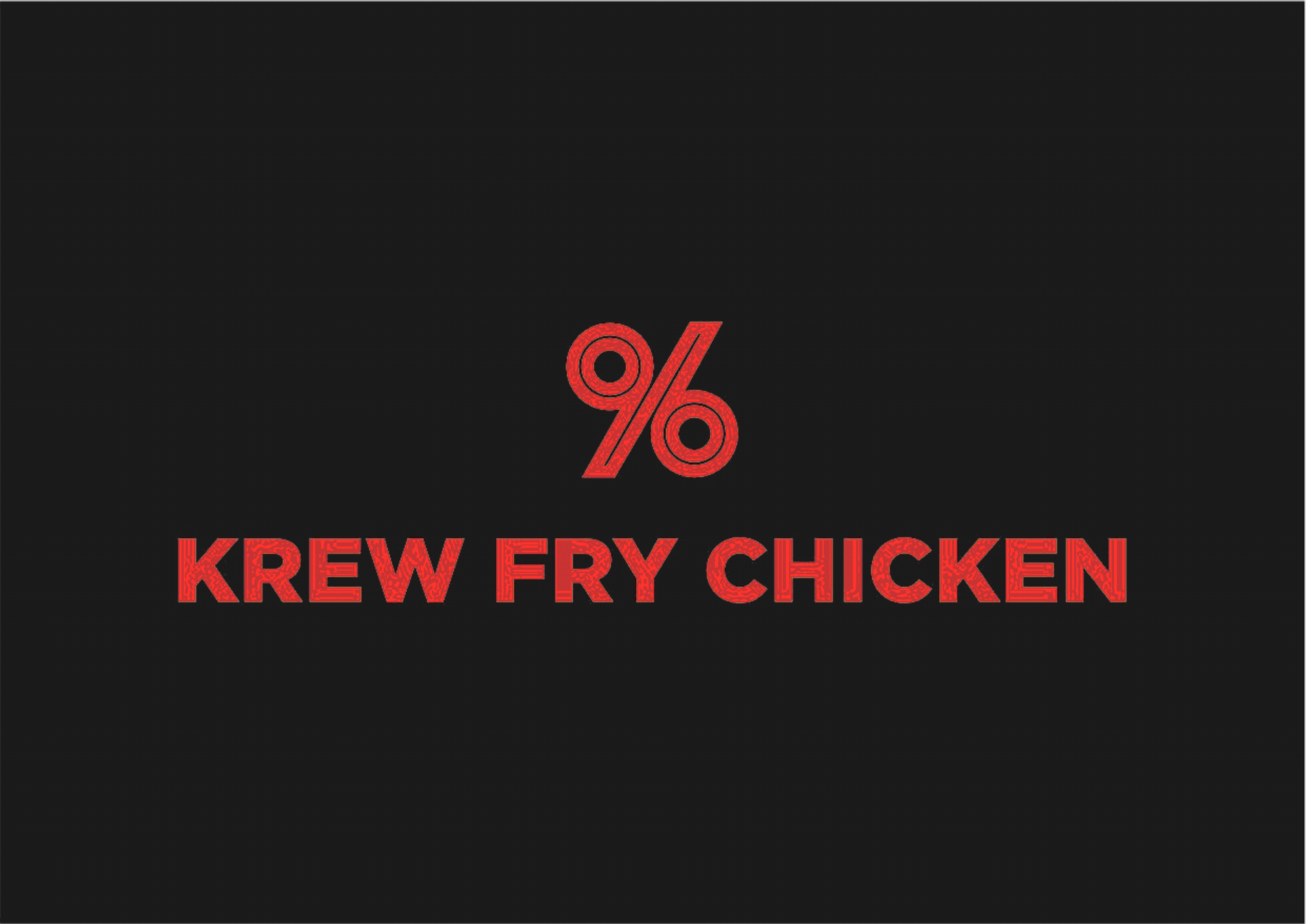% KREW FRY CHICKEN