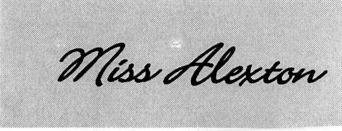 MISS ALEXTON