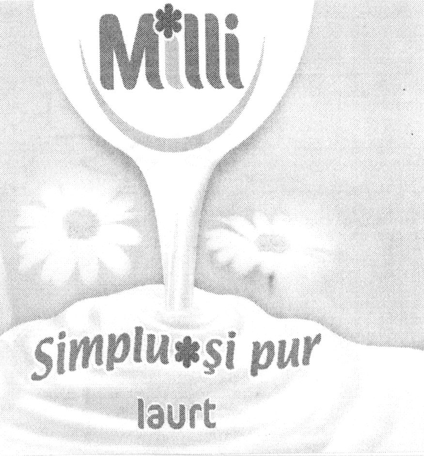 MILLI SIMPLU ŞI PUR IAURT