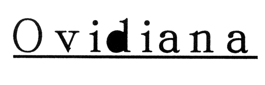 OVIDIANA