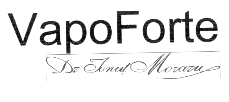 VAPOFORTE DR. IONUŢ MORARU