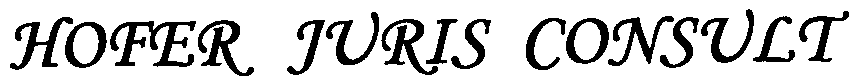 HOFER JURIS CONSULT