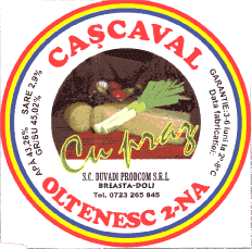 CAŞCAVAL OLTENESC CU PRAZ 2-NA