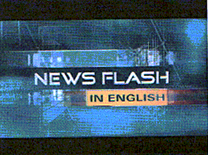 NEWS FLASH IN ENGLISH