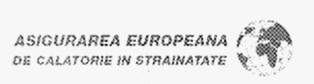 ASIGURAREA EUROPEANA DE CALATORIE IN STRAINATATE
