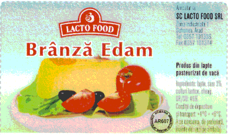 LACTO FOOD BRÂNZĂ EDAM