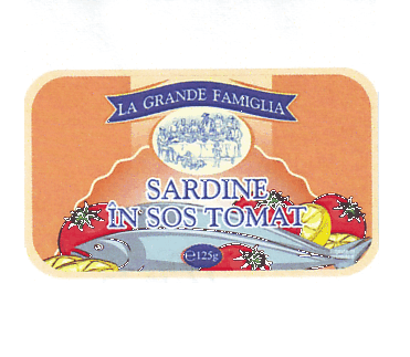 LA GRANDE FAMIGLIA SARDINE ÎN SOS TOMAT