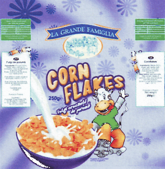 LA GRANDE FAMIGLIA CORN FLAKES