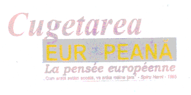 CUGETAREA EUROPEANĂ