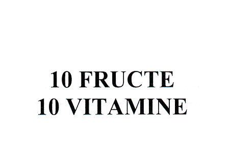 10 FRUCTE 10 VITAMINE