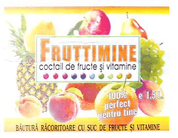 FRUTTIMINE COCTAIL DE FRUCTE ŞI VITAMINE