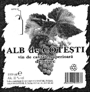 ALB DE COTESTI