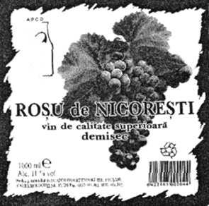 ROŞU DE NICOREŞTI