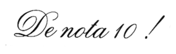 DE NOTA 10 !