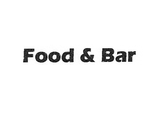 FOOD & BAR