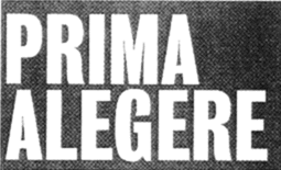 PRIMA ALEGERE