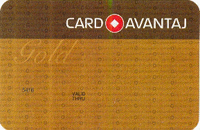 CARD AVANTAJ GOLD