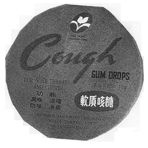 COUGH GUM DROPS